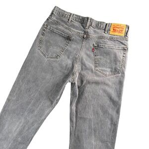 Levi Strauss 550 Mens Jeans Gray Relaxed Fit 40x34 Streetwear Denim Workwear